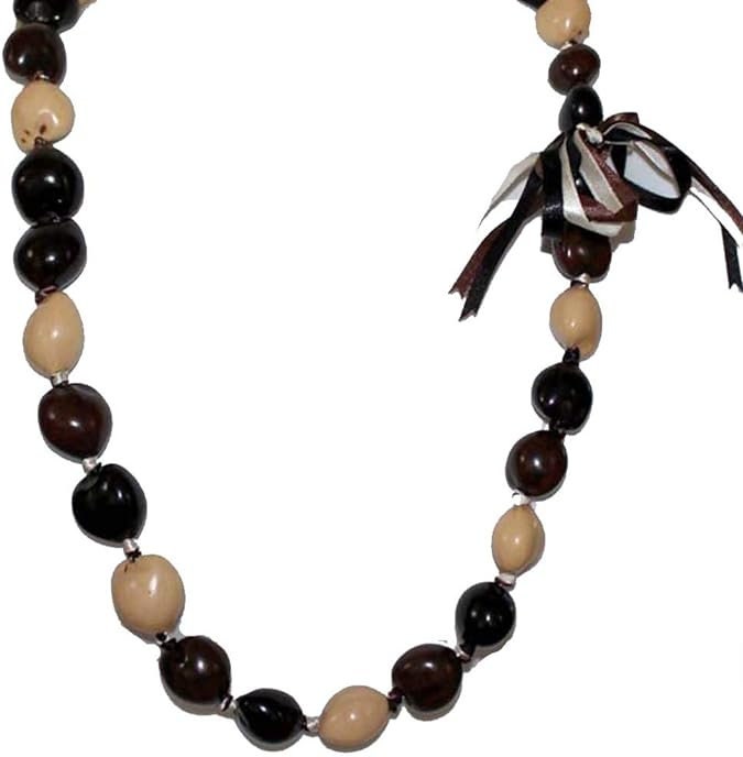 Ombre' Kukui Nut Lei Tradition Graduation Senior Lei