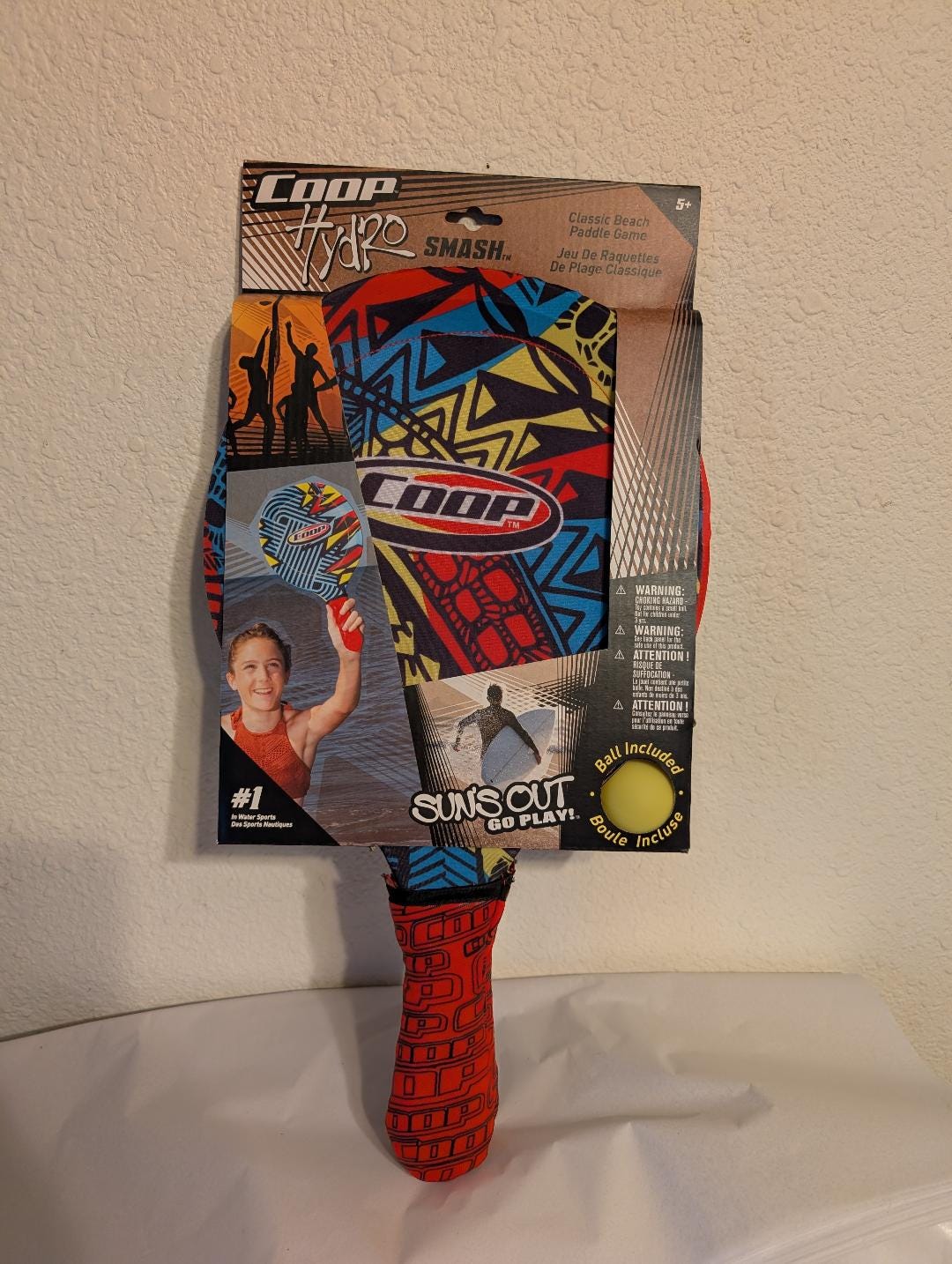 Coop Beach Paddle Game Set Hydro Smash Outdoor Game