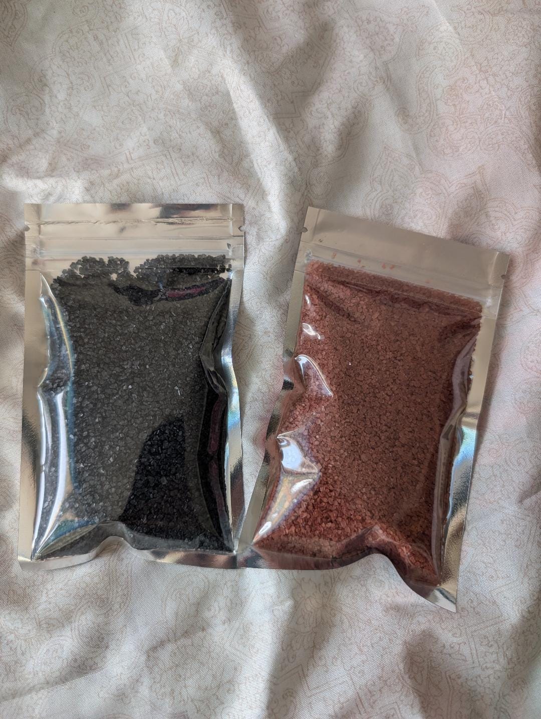 Black and Red Hawaiian Sea Salt: Witchcraft Aromatherapy Set