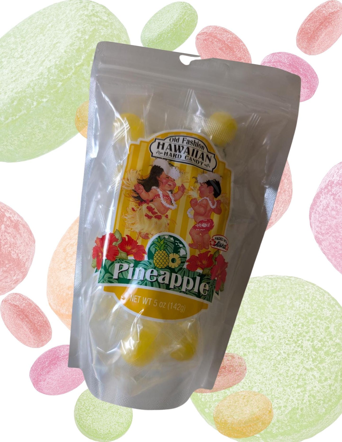 Pineapple Hard Candy Tropical Snacks Treats Gift Giving 5oz