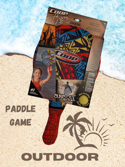 Coop Beach Paddle Game Set Hydro Smash Outdoor Game