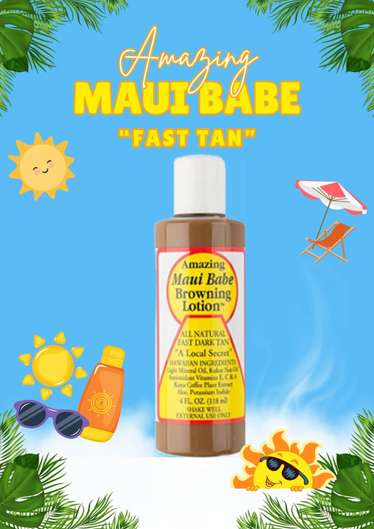 Maui Babe Browning Lotion, Moisturizing, Skin Care, Antioxidant