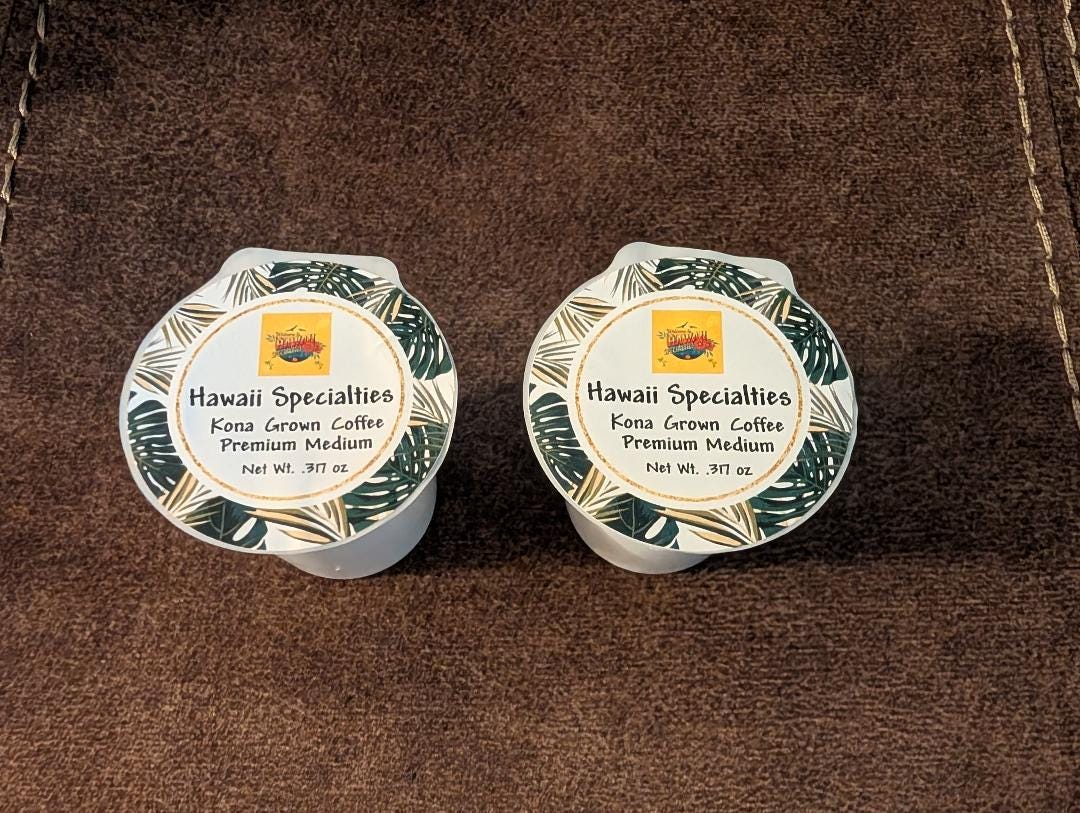 100% Kona Coffee K-Cup Kit – Single Serve Travel Coffee Gift