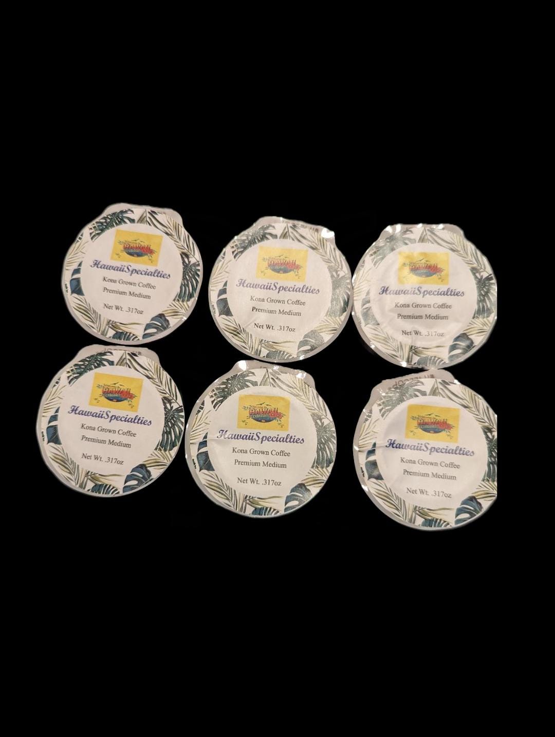 100% Hawaiian Coffee Single Serve Sampler Kona, Pearberry, Air Roasted – No Blends