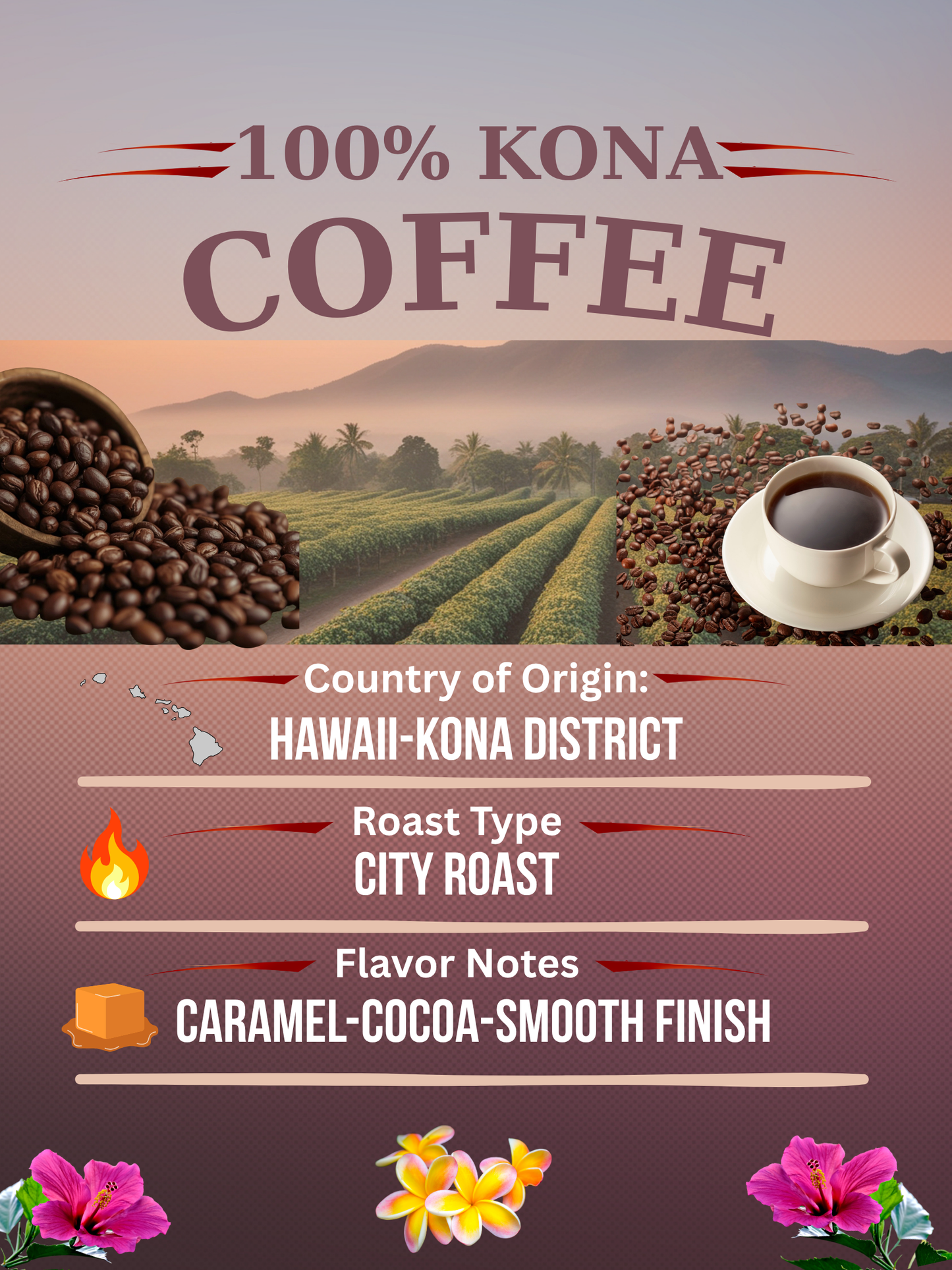 100% Kona Coffee K‑Cups – Medium Roast, 4 Count | Hawaiian Single‑Serve Pods by Hawaii Specialties