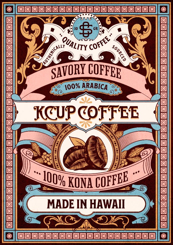 100% Kona Coffee K-Cups – Hawaiian Medium Roast, 4 Count