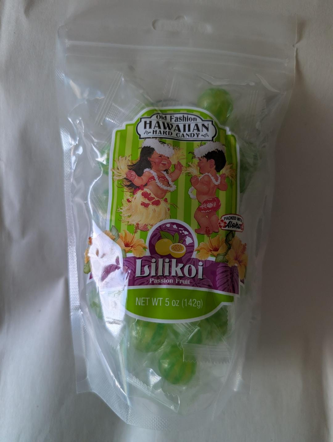 Passion Fruit Hard Candy Lilikoi Tropical Snacks Treats Gift Giving 5oz