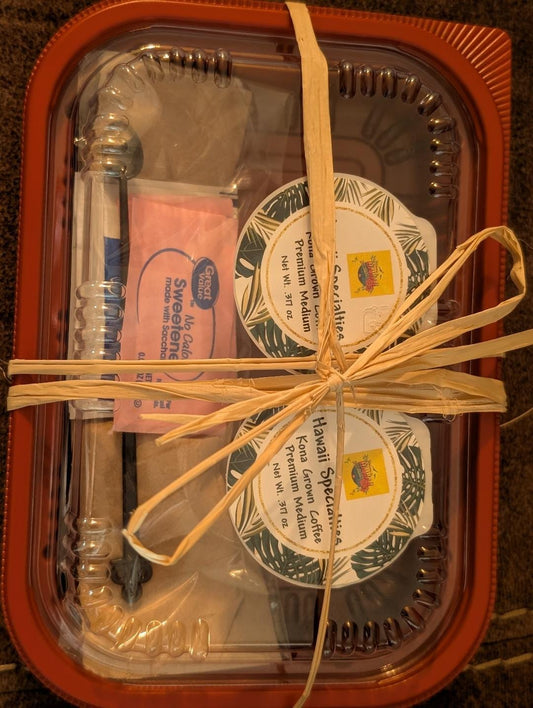 100% Kona Coffee K-Cup Kit – Single Serve Travel Coffee Gift