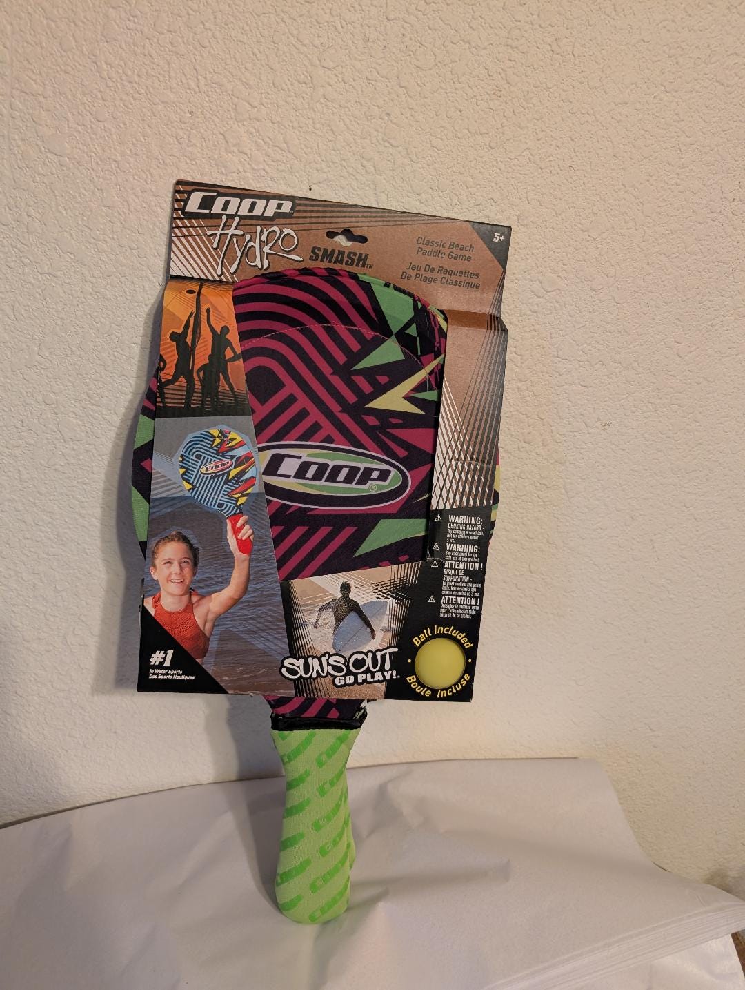 Coop Beach Paddle Game Set Hydro Smash Outdoor Game Multi-Color